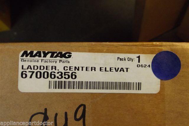 MAYTAG REFRIGERATOR 67006356 LADDER CENTER ELEVAT. NEW IN BOX MAYTAG REFRIGERATOR 67006356 LADDER CENTER ELEVAT. NEW IN BOX